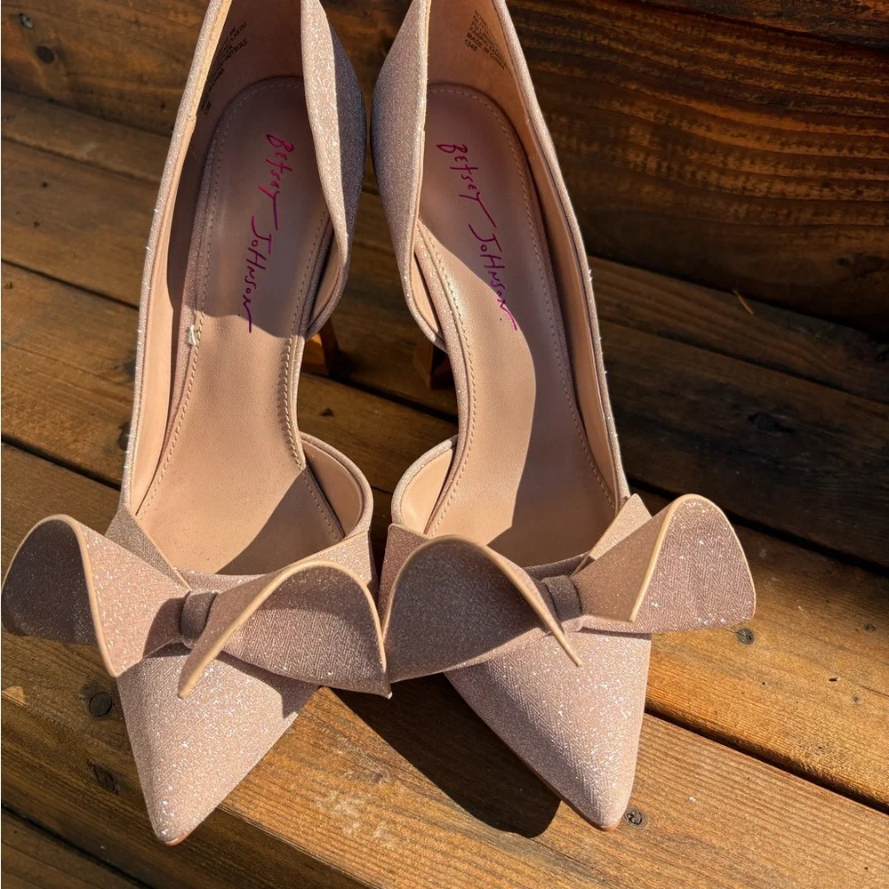 Betsey Johnson New Year’s Eve Shoes  Size 9 ECU - Picture 2 of 4